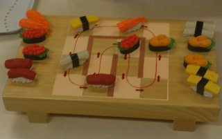rolling sushi