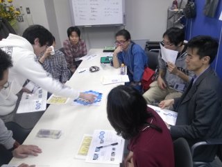 会の様子