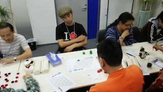 会の様子